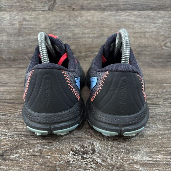 Brooks Divide 3 Shoes Women's 8.5 Black Gray Pink Trail Running 1203681B057 - Picture 5 of 8